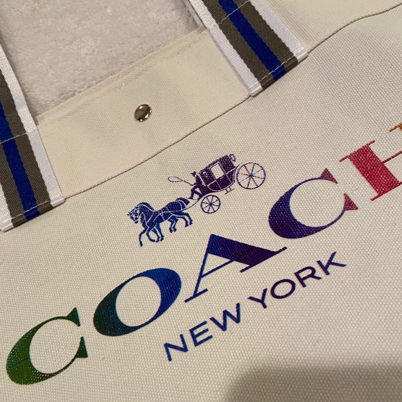 Canvas Tote Bag in Color - Picture 2 of 4